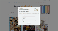 Desktop Screenshot of animalmerchandise.com
