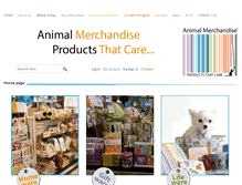 Tablet Screenshot of animalmerchandise.com